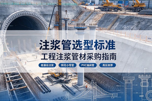 兰陵注浆管选型标准